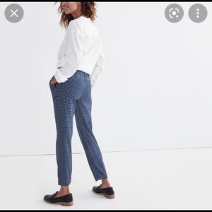 Madewell Track Trousers in Ascot Tile Size XS